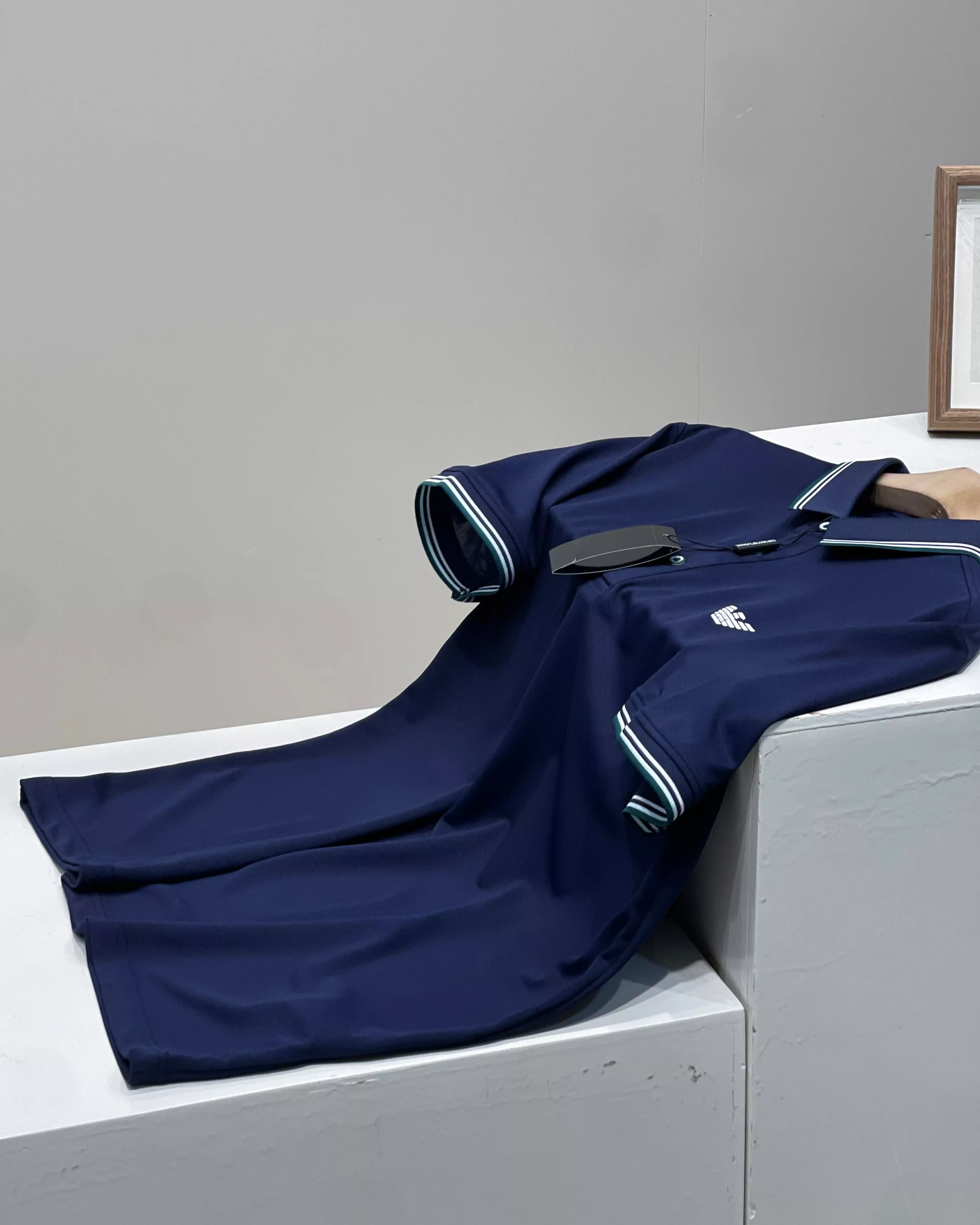 아르마니 남성 캐주얼 반팔 폴로 상세 이미지 14