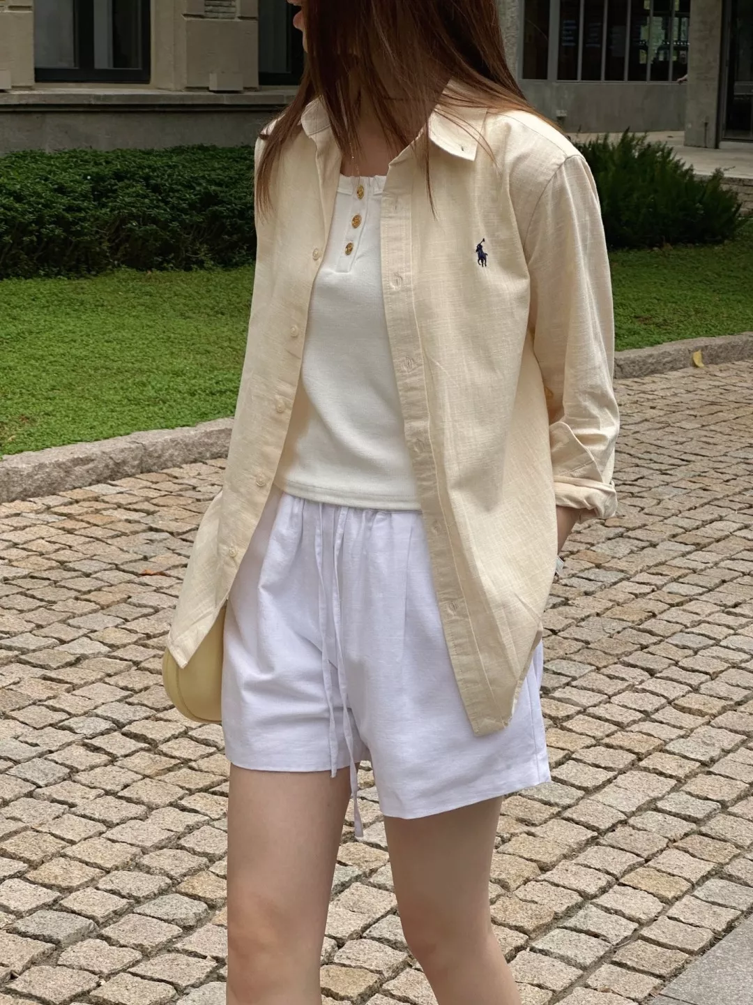 랄프로렌 마구 자수 린넨 카라 셔츠 상세 이미지 19