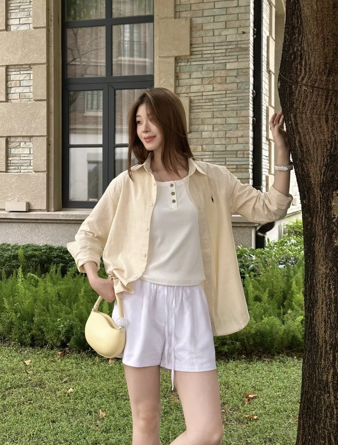 랄프로렌 마구 자수 린넨 카라 셔츠 상세 이미지 18