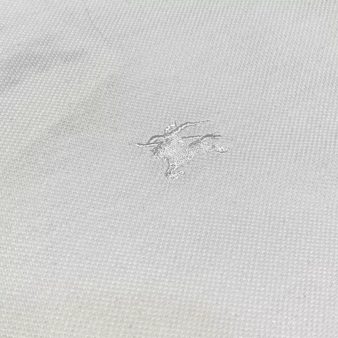 버버리 체크 배색 칼라 반소매 폴로 상세 이미지 14