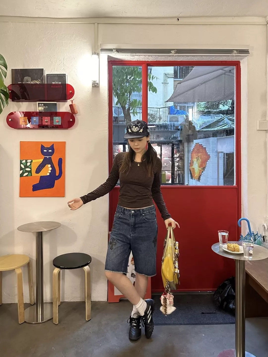 크롬하츠 워싱 데님 하프 팬츠 상세 이미지 22