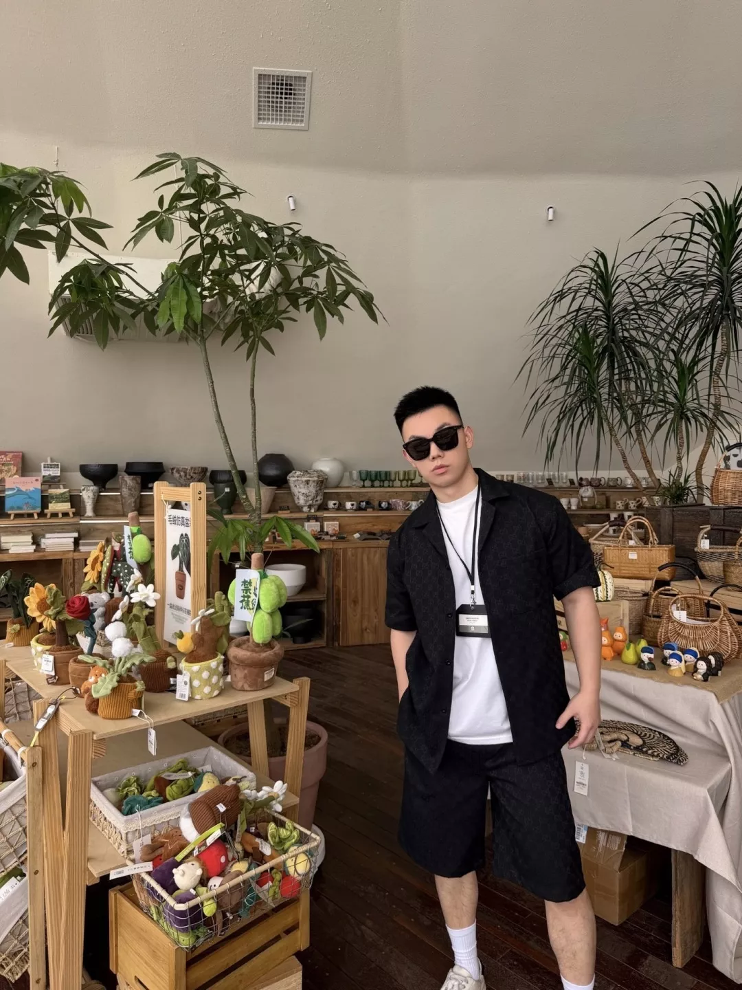 구찌 더블지 자카드 드로스트링 쇼츠 상세 이미지 23