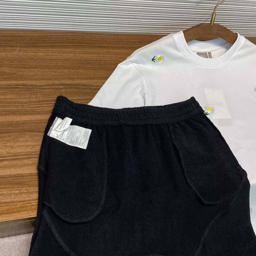 에르메스 웨이브 로고 블랙 코튼 쇼츠 상세 이미지 14