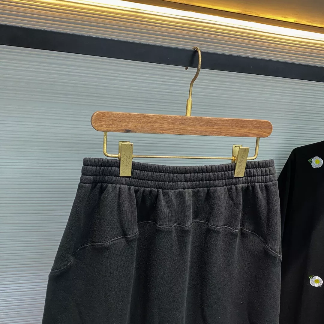 에르메스 웨이브 로고 블랙 코튼 쇼츠 상세 이미지 8
