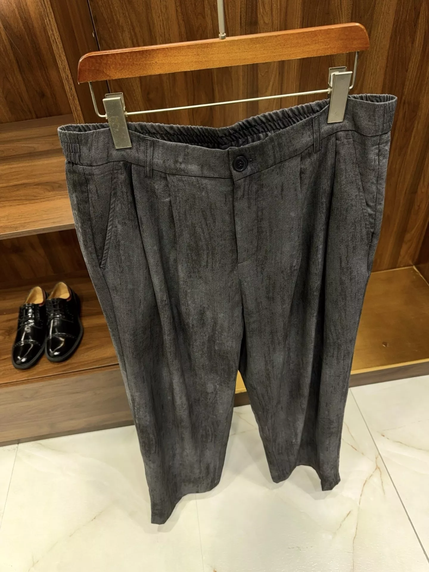 디올 빈티지 워싱 와이드 밴딩 팬츠 상세 이미지 10