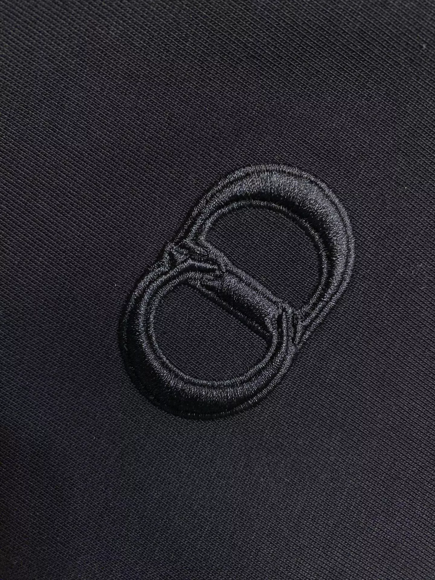 디올 CD 자수 루즈핏 코튼 티셔츠 상세 이미지 5