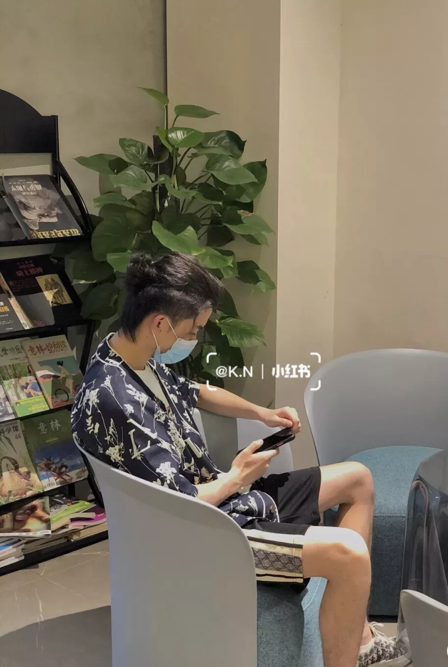 구찌 뱀무늬 자카드 트림 쇼츠 상세 이미지 13