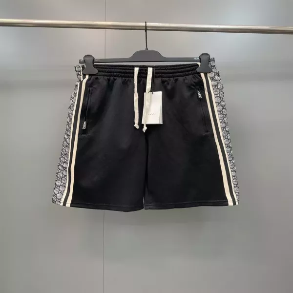 구찌 뱀무늬 자카드 트림 쇼츠