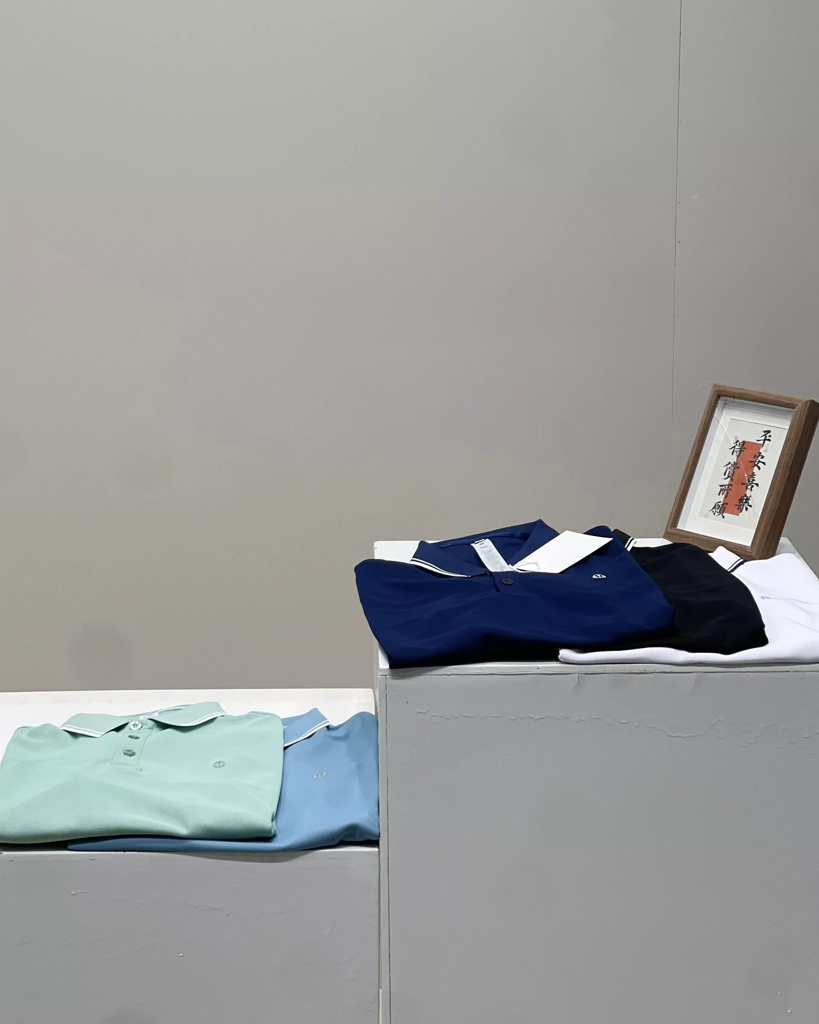 룰루레몬 클래식 배색 비즈니스 반소매 폴로 상의 상세 이미지 19