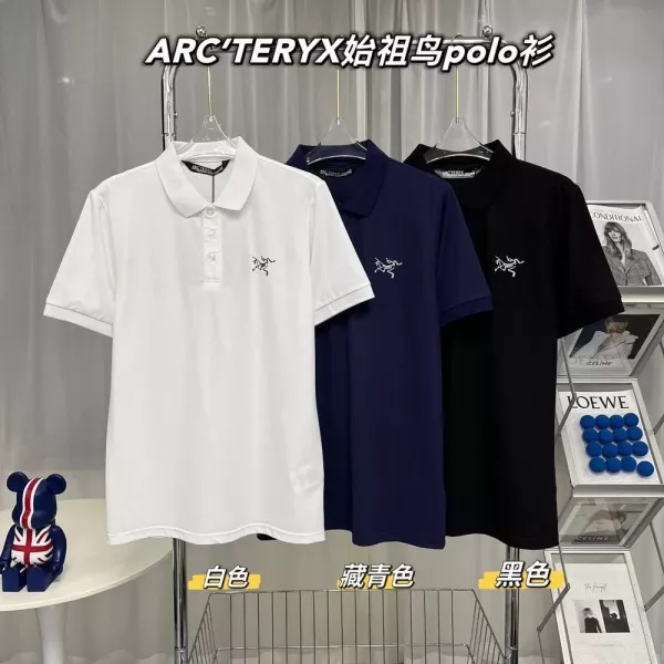 아크테릭스 캡티브 로고 폴로 반소매 상의