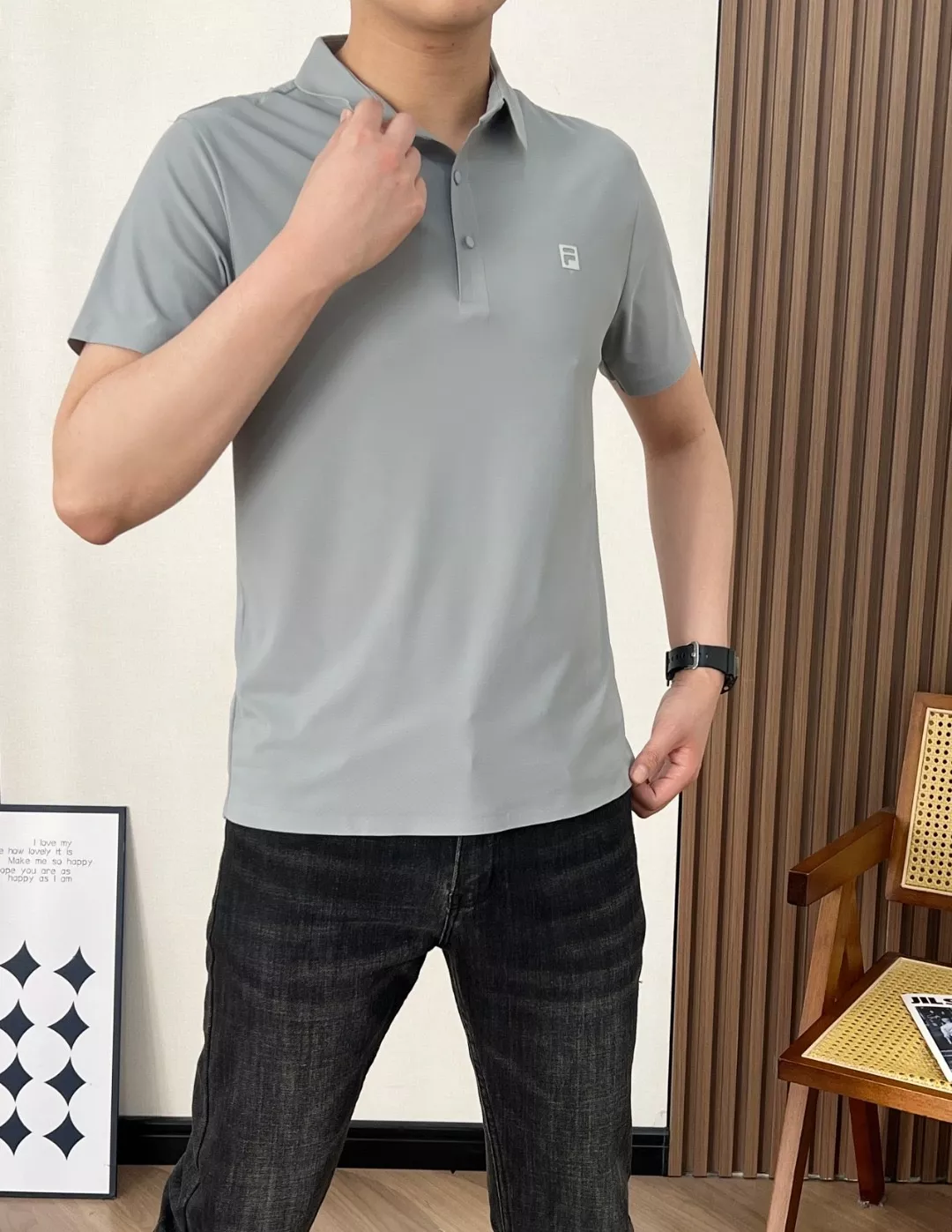 휠라 쿨링 기능 폴로 반팔 상의 상세 이미지 23
