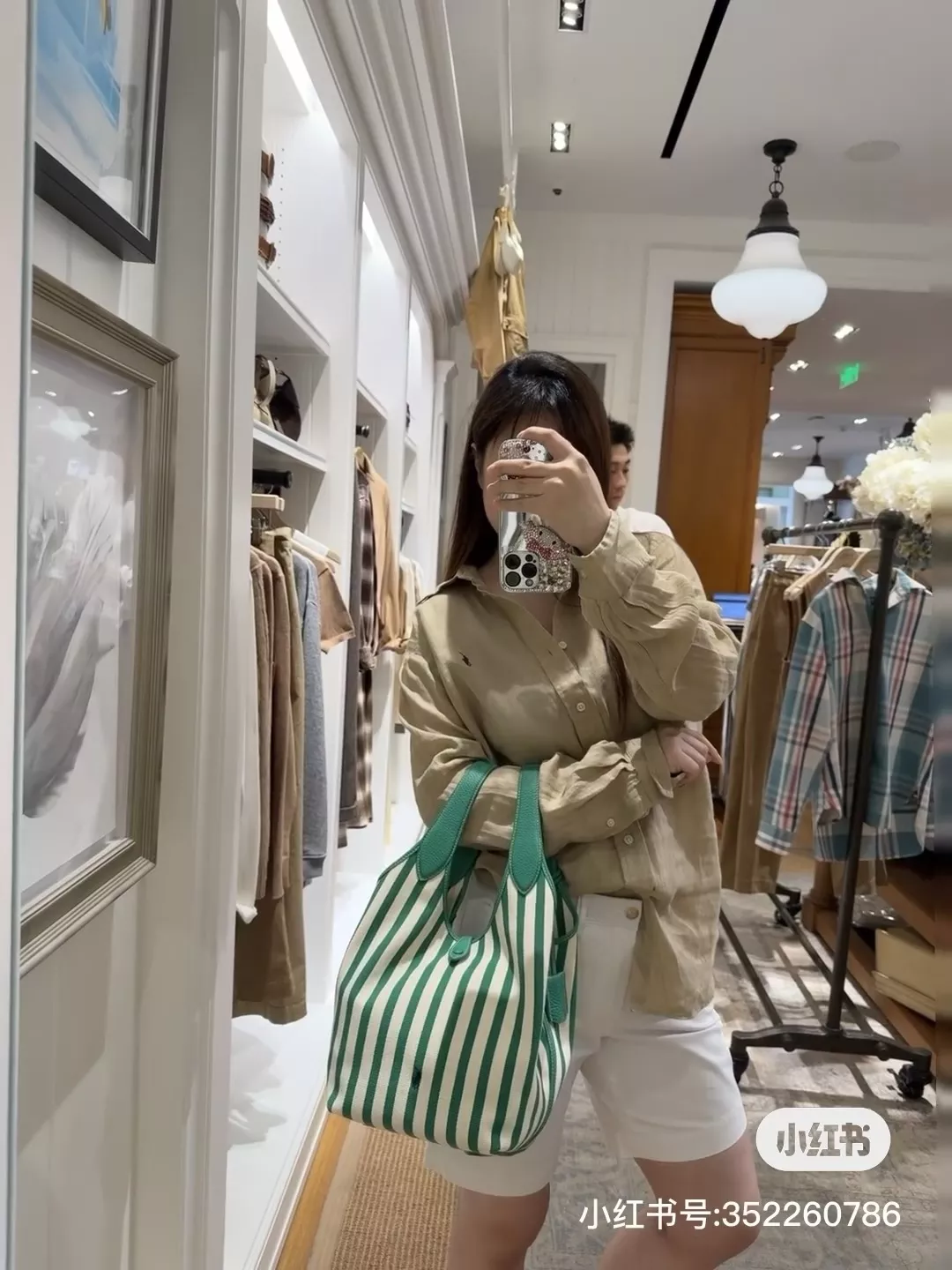 랄프로렌 클래식 포니 자수 코튼 린넨 셔츠 상세 이미지 53
