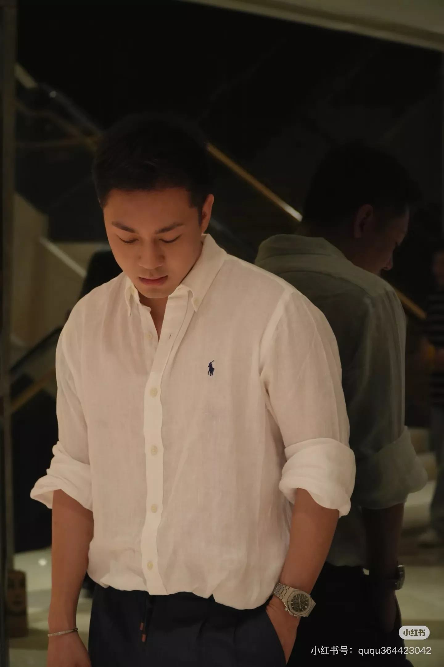 랄프로렌 클래식 포니 자수 코튼 린넨 셔츠 상세 이미지 26