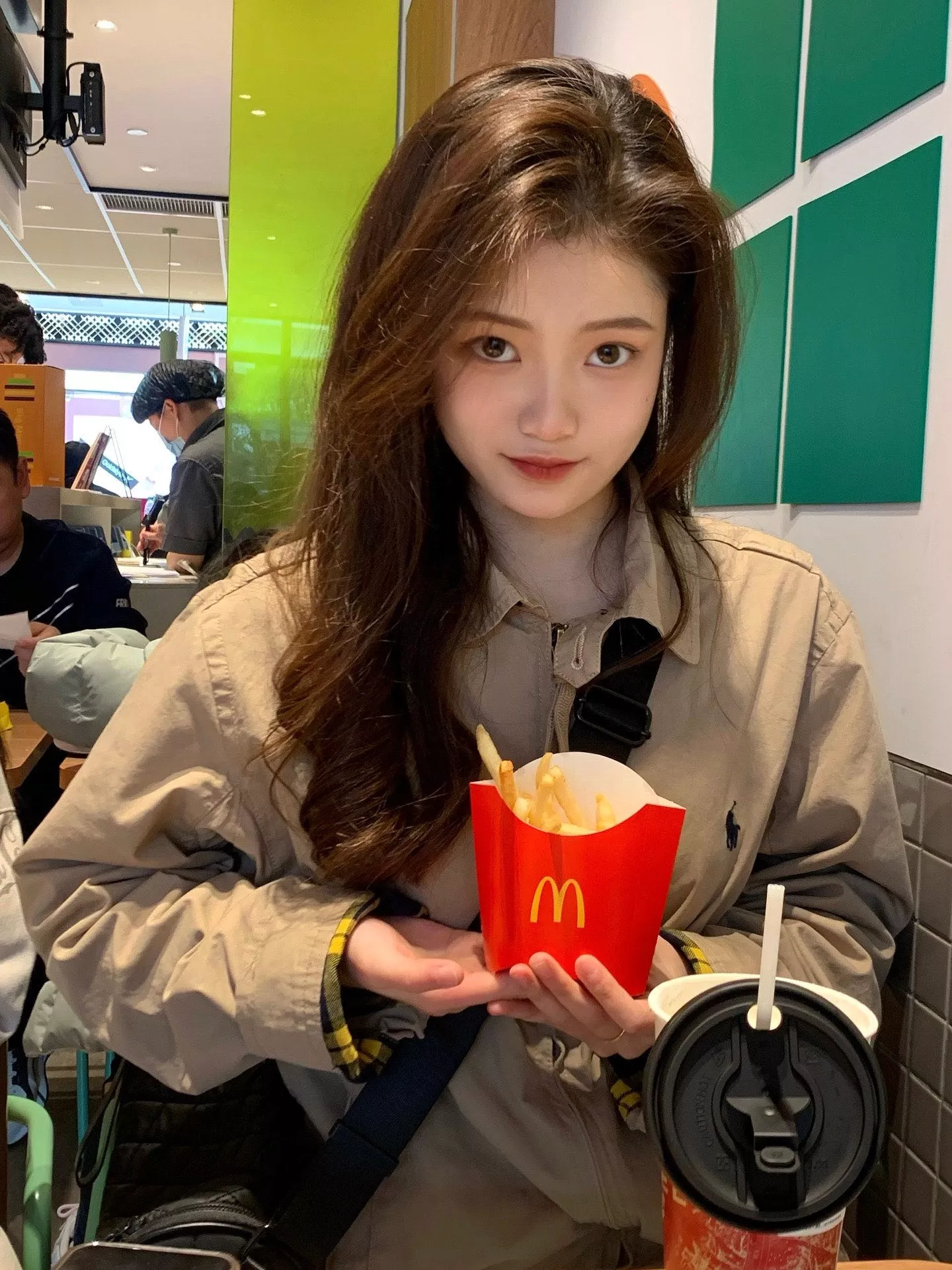 랄프로렌 클래식 체크 안감 카라 집업 아우터 상세 이미지 20