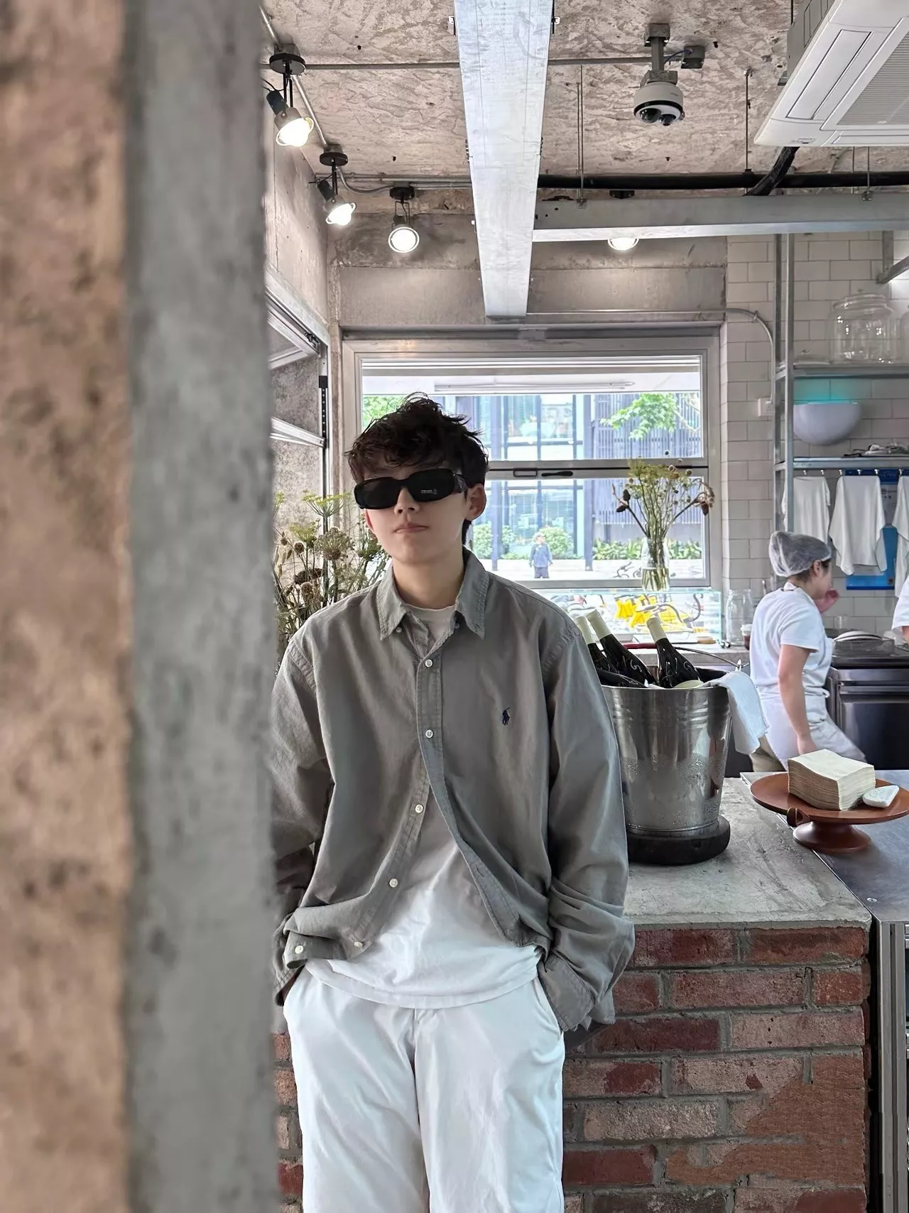 랄프로렌 코튼 옥스포드 포니 자수 셔츠 상세 이미지 32