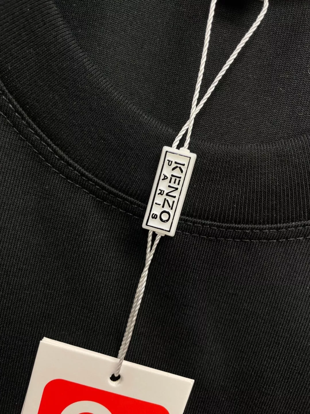 겐조 타이거 자수 레터링 반팔 티셔츠 상세 이미지 7