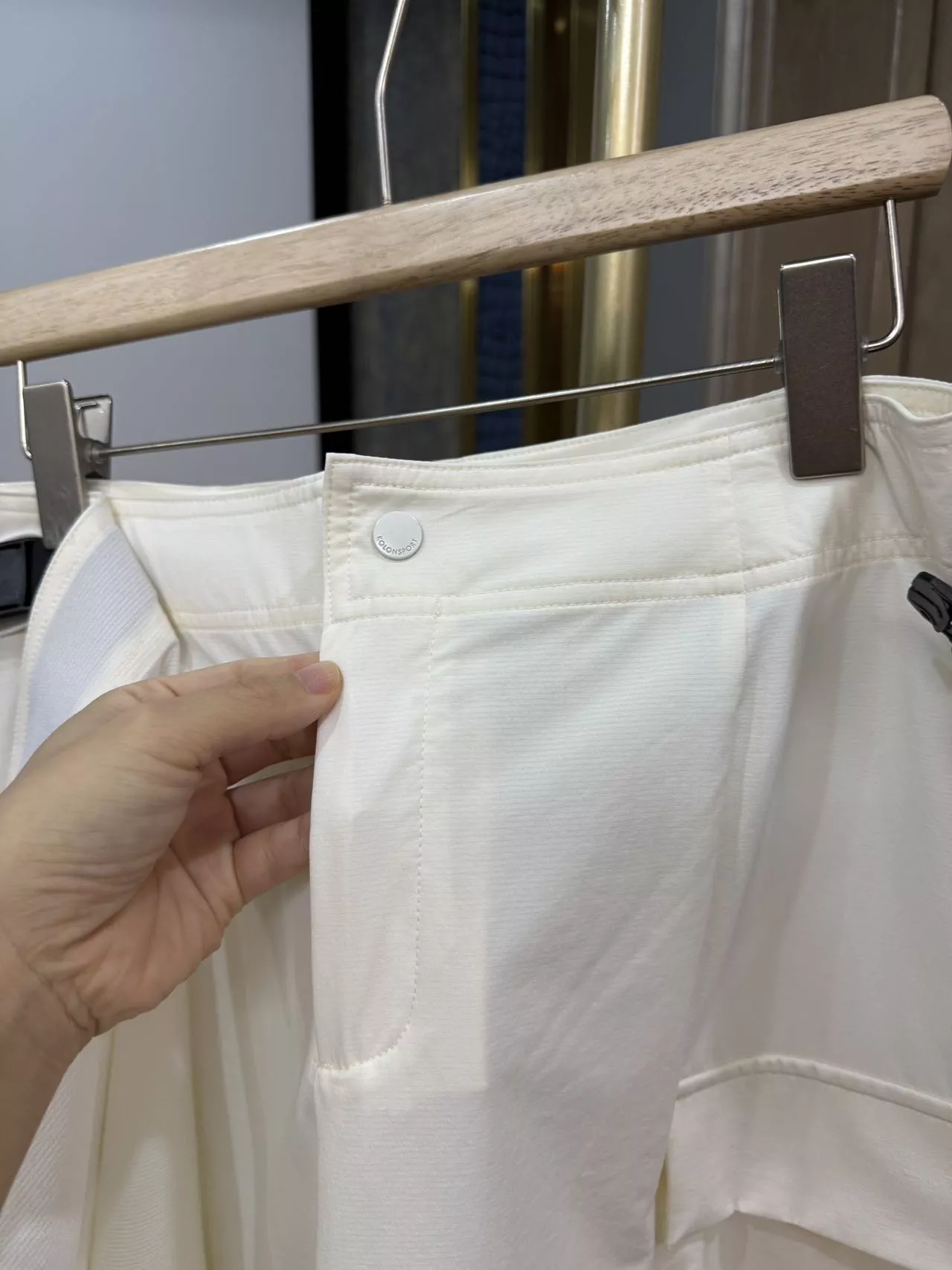 코오롱스포츠 여성 소프트쉘 캠핑 스커트 상세 이미지 7