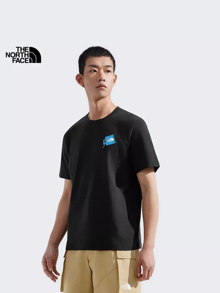 노스페이스 아웃도어 프린트 반팔 코튼 탑 상세 이미지 23