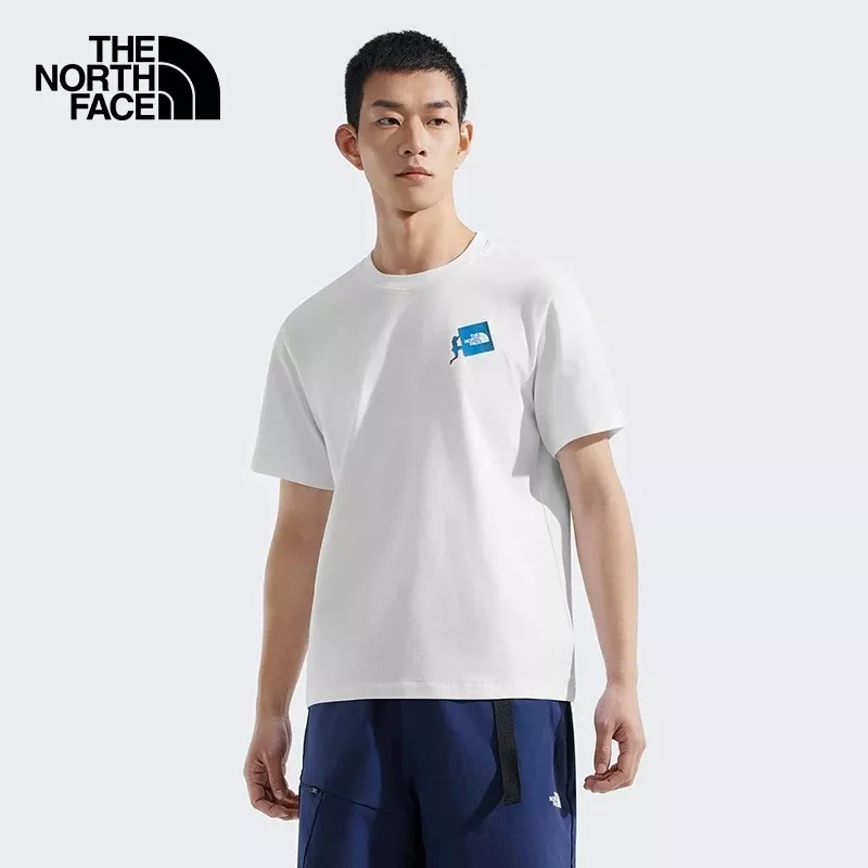 노스페이스 아웃도어 프린트 반팔 코튼 탑 상세 이미지 21