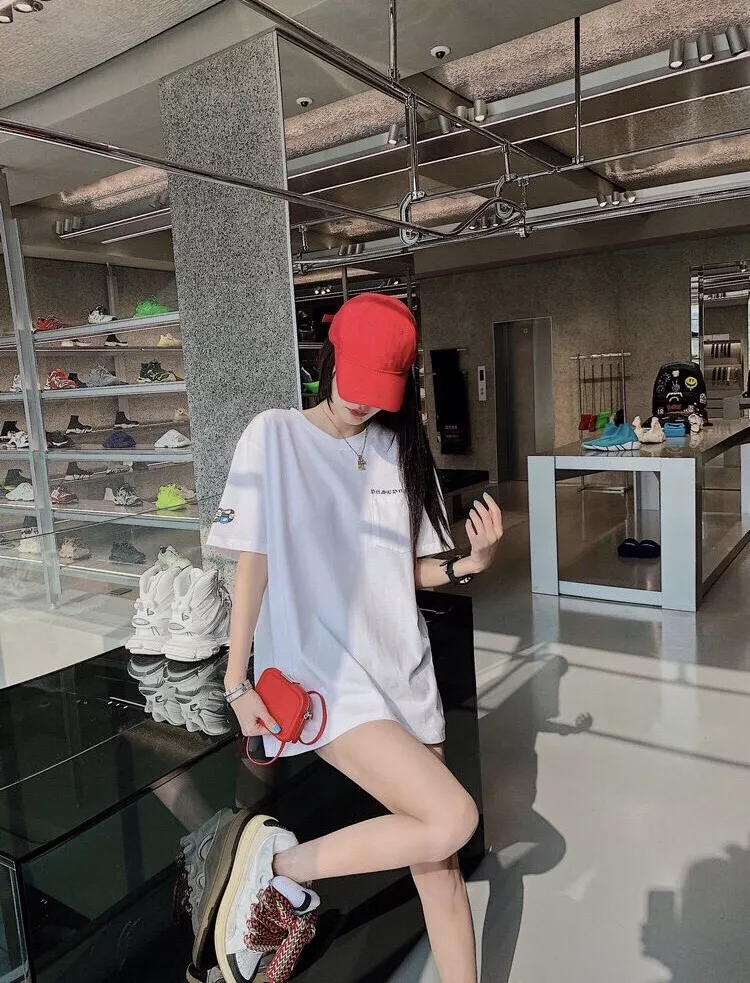 크롬하츠 마티보이 카툰 핸드드로잉 레터링 포켓 티셔츠 상세 이미지 17