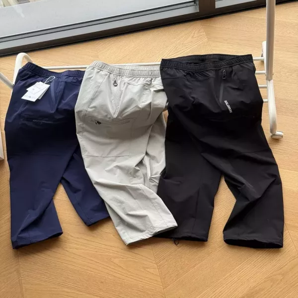 살로몬 아웃도어 기능성 소프트쉘 롱 팬츠