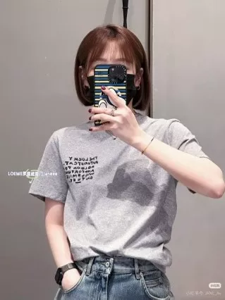 로에베 루이스 웨인 협업 고양이 자수 반팔 상의 상세 이미지 27