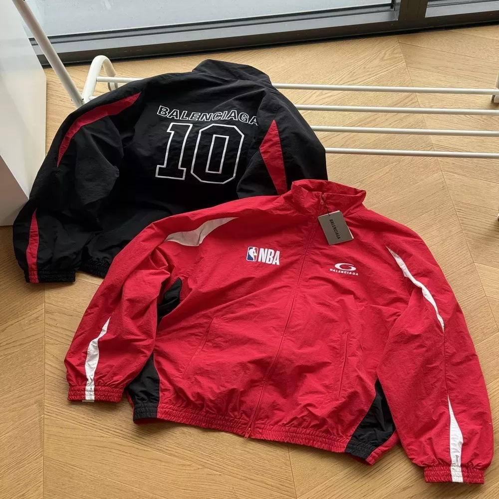 발렌시아가 NBA 협업 10번 스포츠 재킷