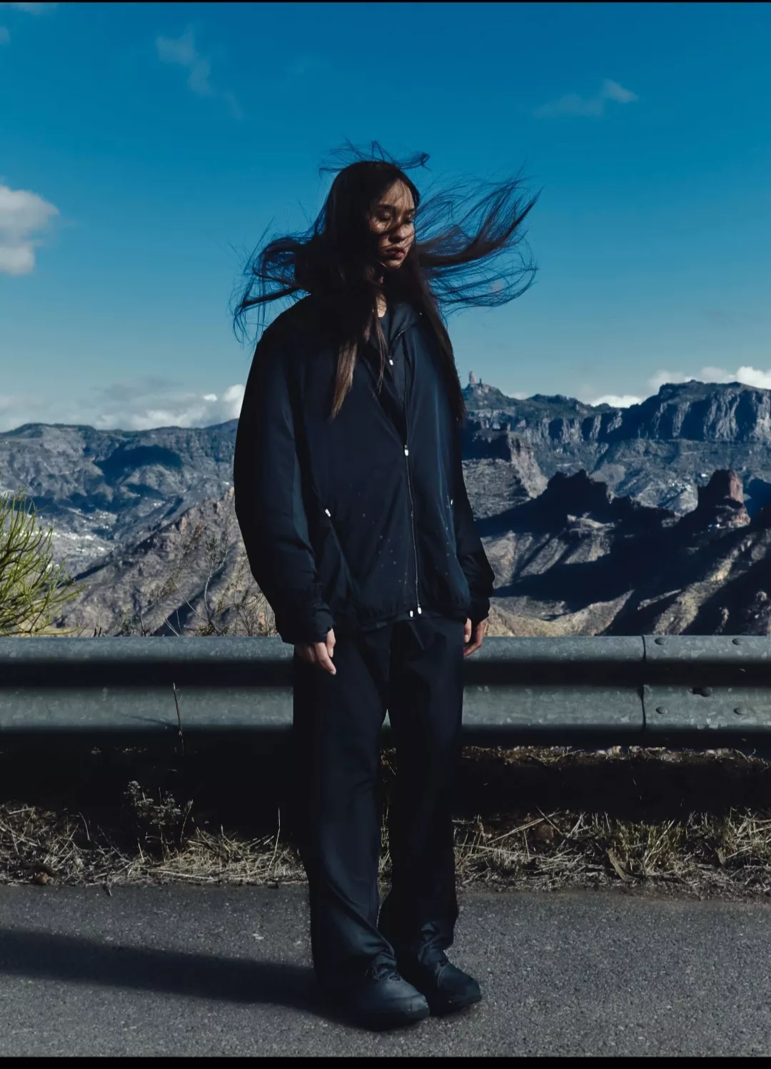 온러닝 기능성 배색 재킷과 팬츠 세트 상세 이미지 63
