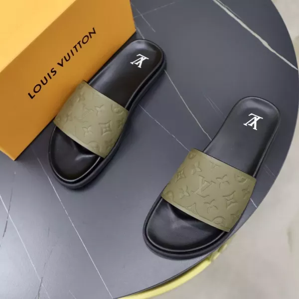루이비통 모노그램 와이드 스트랩 슬라이드
