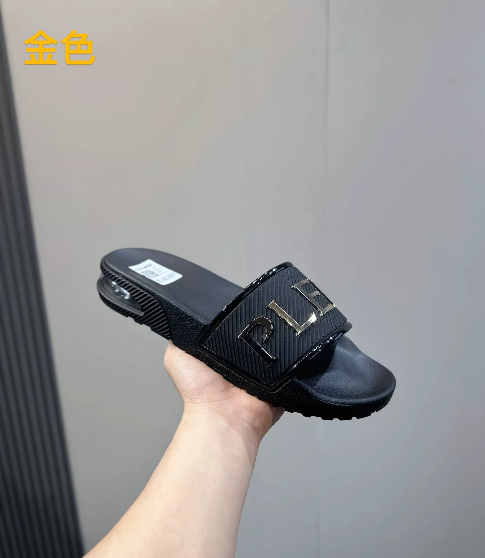 필립플레인 플랫 거미 샌들 슬라이드 상세 이미지 4