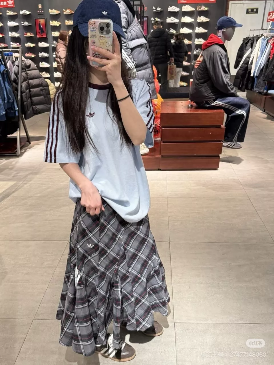 아디다스 클래식 라글란 배색 반팔 상의 상세 이미지 16