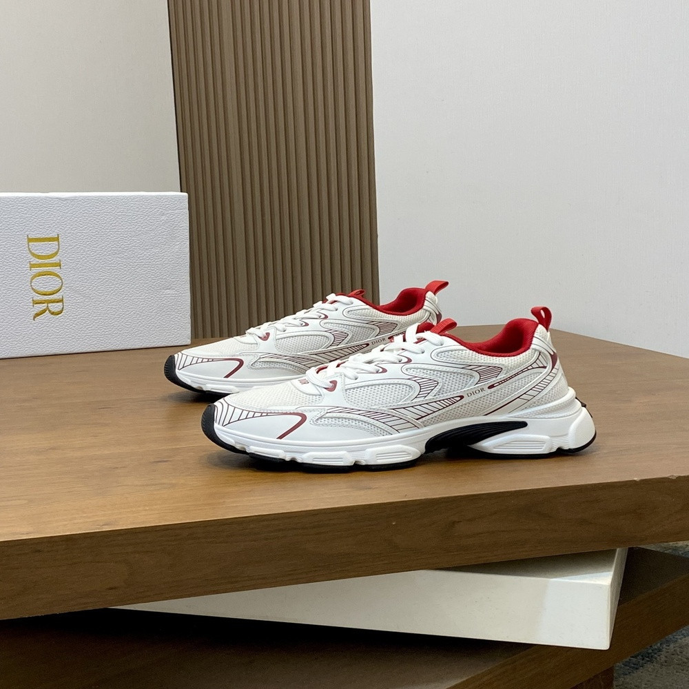 디올 CD 로고 포인트 로우탑 스니커즈