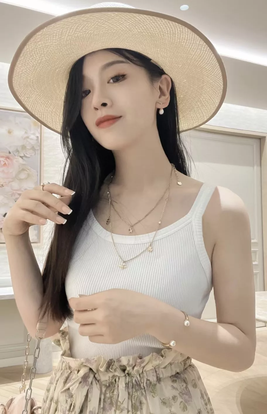 디올 별과 벌 모티브 물방울 이어링 상세 이미지 16