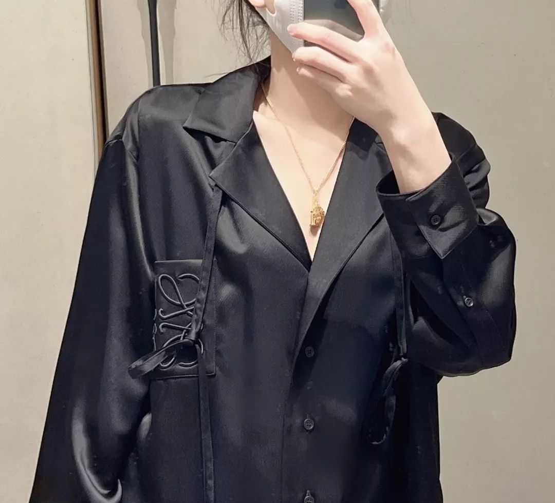 로에베 더블 펜던트 체인 네크리스 상세 이미지 20