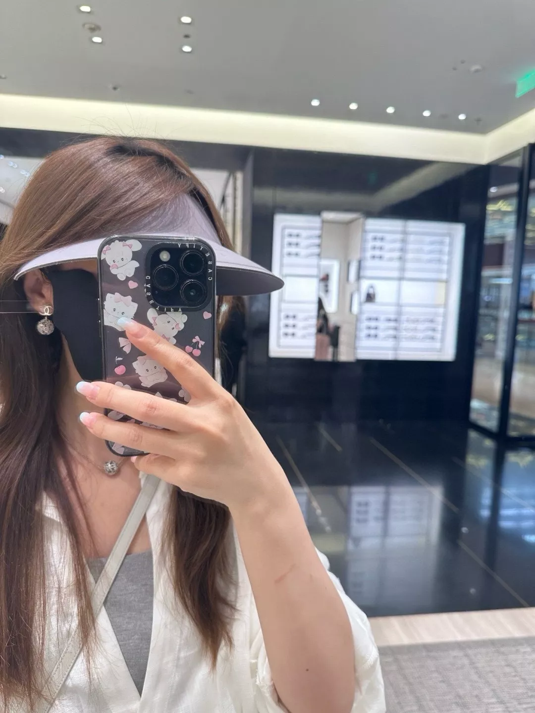 샤넬 더블 씨 볼 드롭 이어링 상세 이미지 11