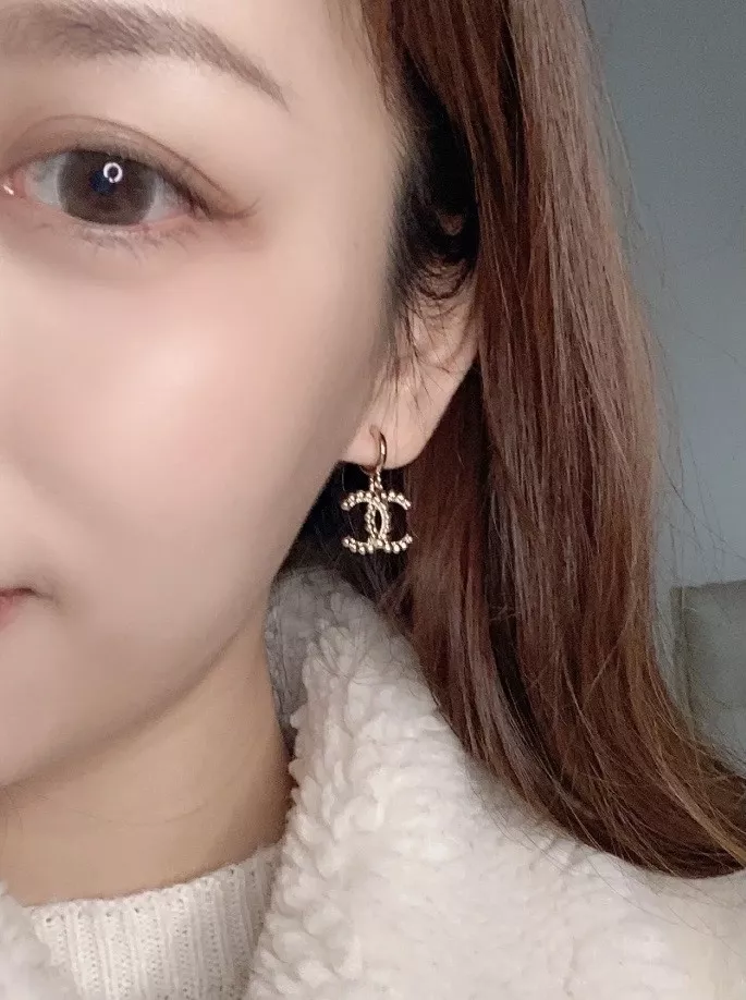 샤넬 더블 씨 이어링 상세 이미지 14