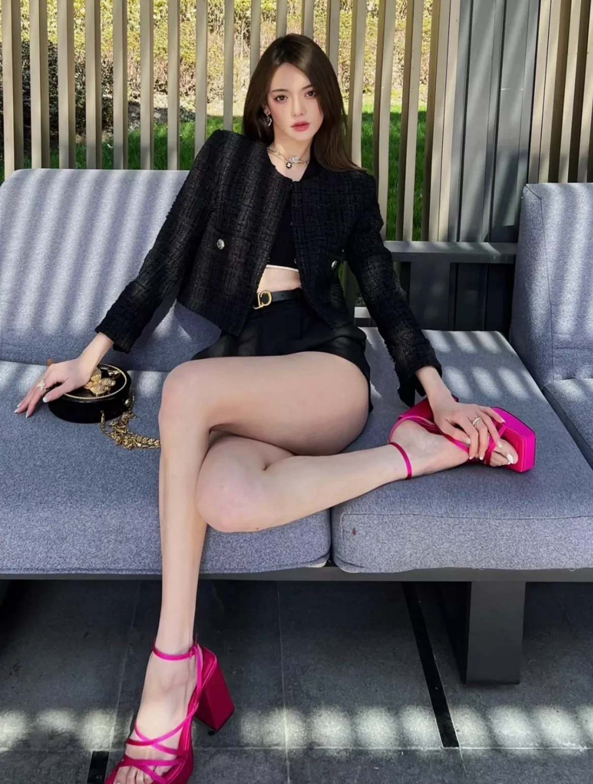 샤넬 비대칭 더블C 로고 이어 장식 상세 이미지 58