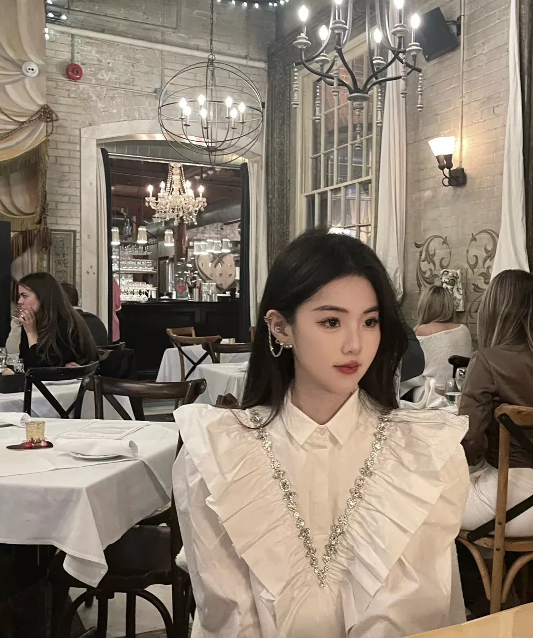 샤넬 코코 하트 드롭 이어 액세서리 상세 이미지 10