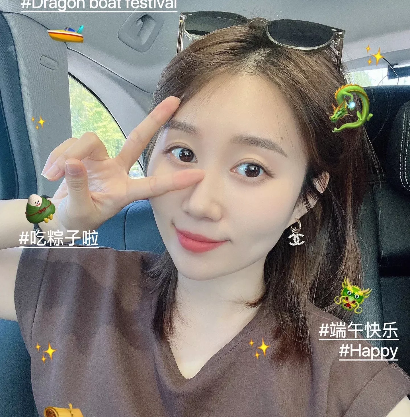 샤넬 더블 씨 드롭 이어 주얼리 상세 이미지 10