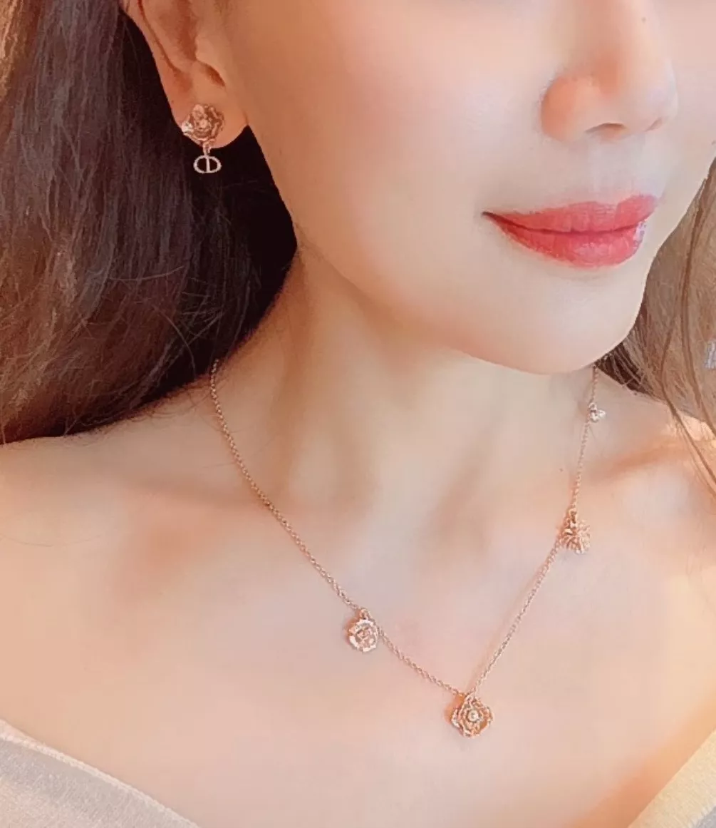 디올 입체 플라워 체인 주얼리 상세 이미지 11