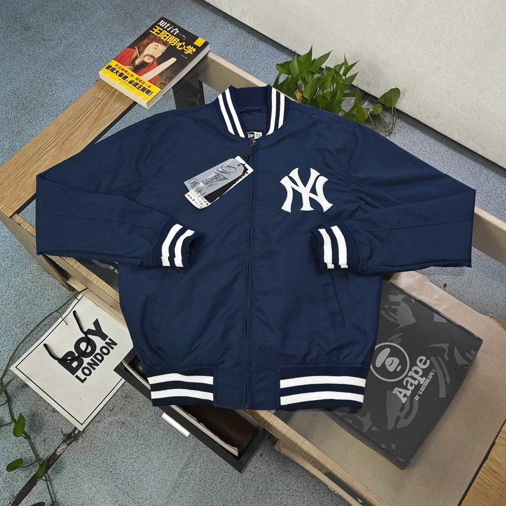 엠엘비 양키스 로고 자수 캐주얼 아우터