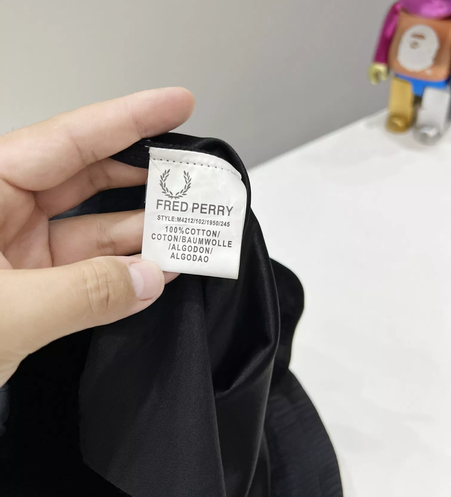 프레드페리 남성 밀크실 스트레치 캐주얼 팬츠 상세 이미지 8
