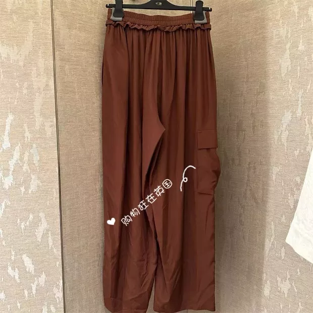 로로피아나 드로스트링 와이드 팬츠 상세 이미지 19