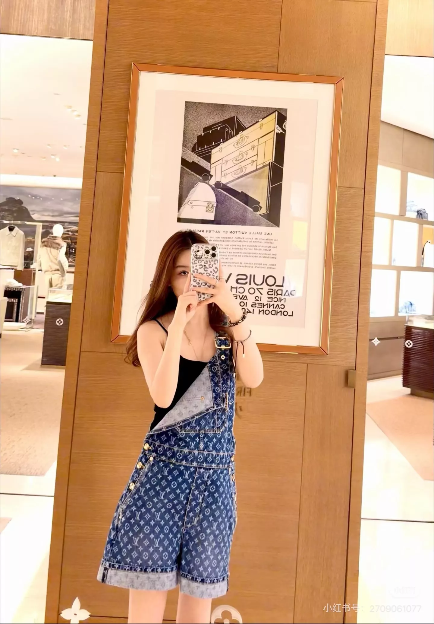 루이비통 모노그램 워싱 데님 오버롤 숏팬츠 상세 이미지 87