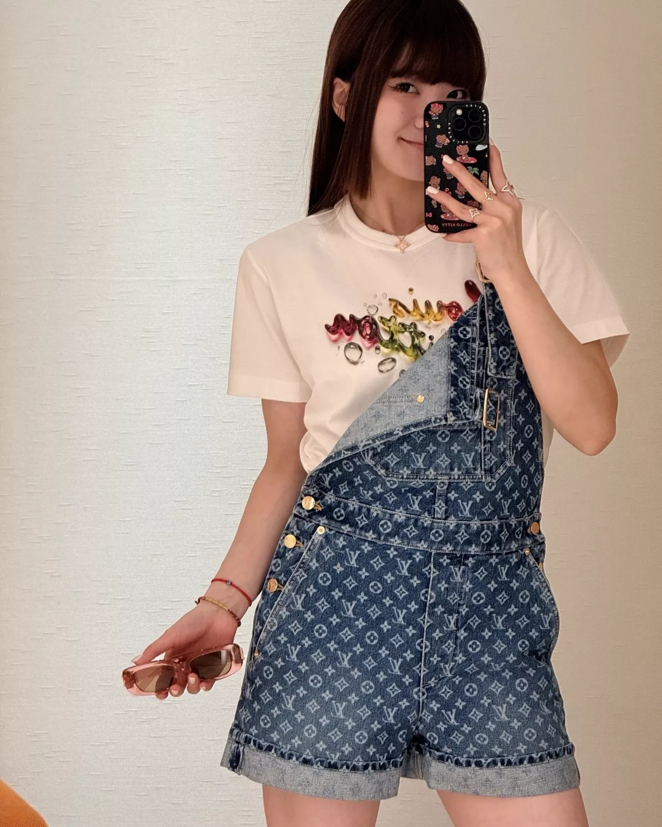 루이비통 모노그램 워싱 데님 오버롤 숏팬츠 상세 이미지 52