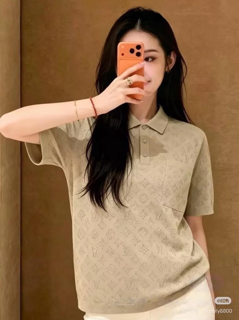 루이비통 모노그램 자카드 포켓 폴로 상의 상세 이미지 27