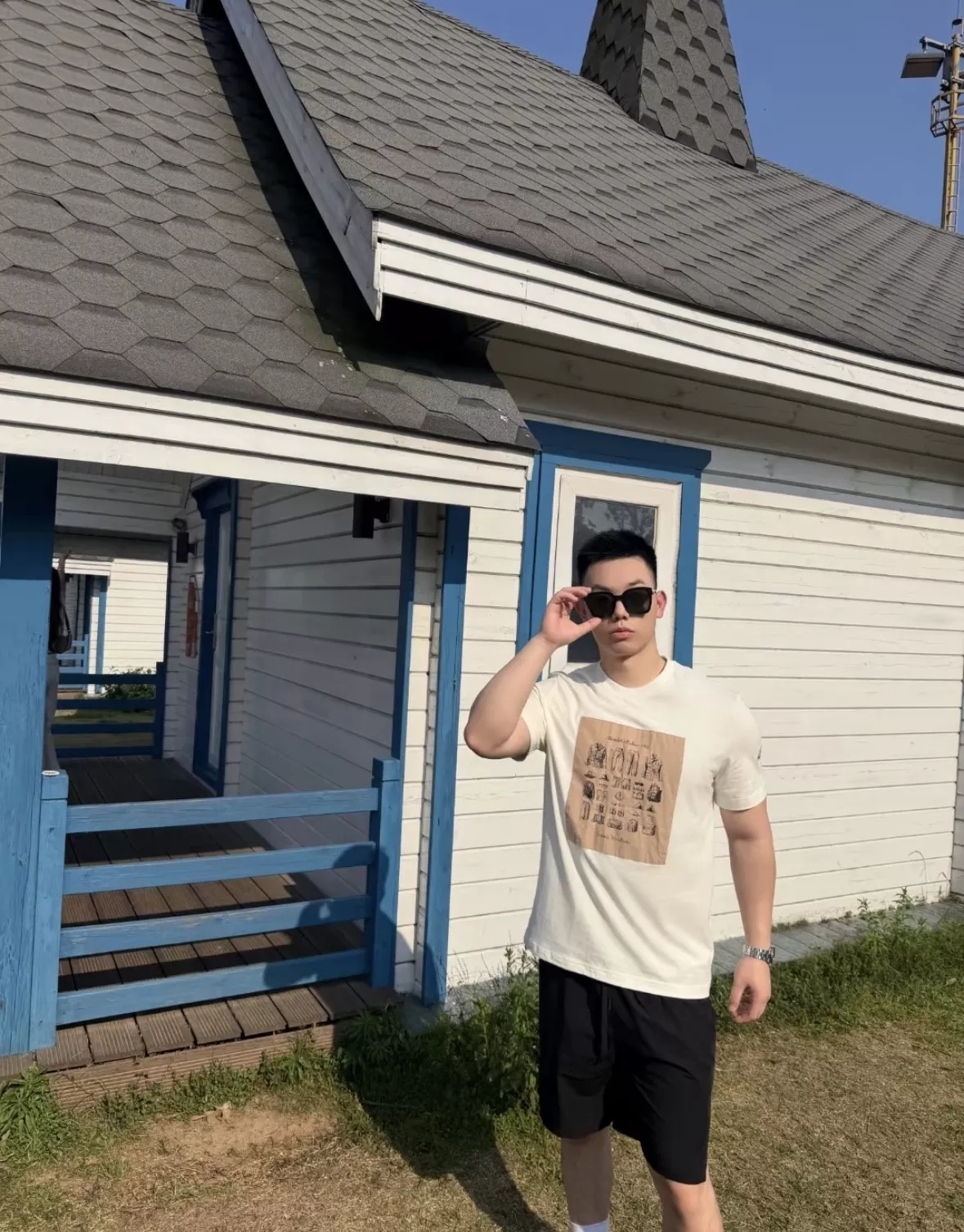 몽클레어 패치 로고 코튼 반팔 상의 상세 이미지 55