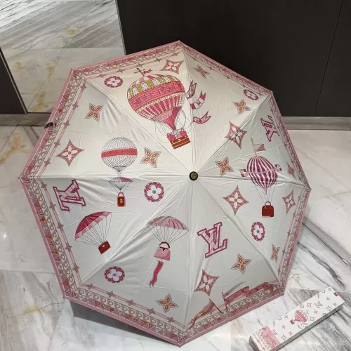 루이비통 삼단 자동 양우산
