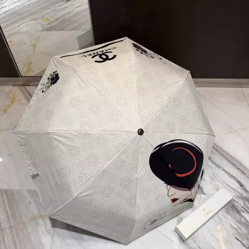 샤넬 자동 접이식 양우산