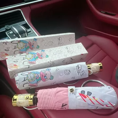코치 전자동 접이식 양우산